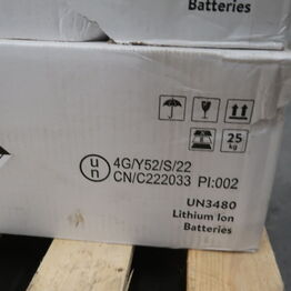 LYNAUKTION: Batterier, invertere og køleanlæg