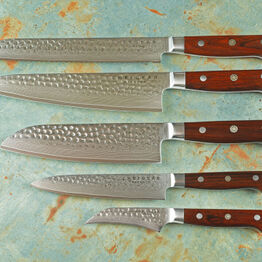 Eksklusive kokkeknive samt udstyr