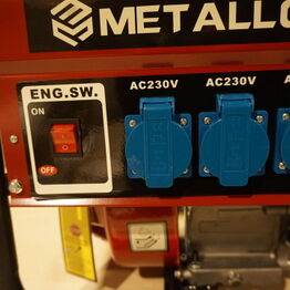 Benzin Generatorer: Metallo Meta 8500V
