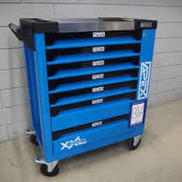 Værkstedsvogne og værktøj