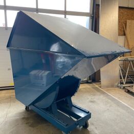 Metalbearbejdningsmaskiner * Fræser - Metalsav - Vippecontainer - M.V.*