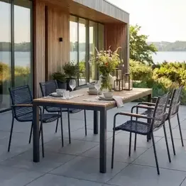 Havemøbler "havesæt, daybed og parasoller"