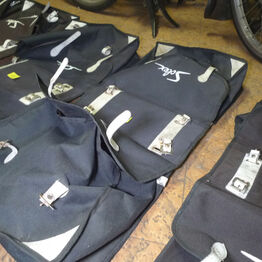 Velo-knallerter og sadeltasker