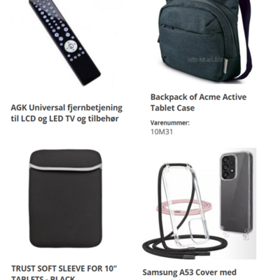 Overskud fra Holms Distribution