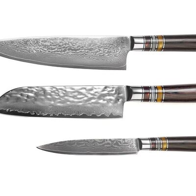 Eksklusive kokkeknive samt pander og herreure *Sendes gratis ved endt auktion*