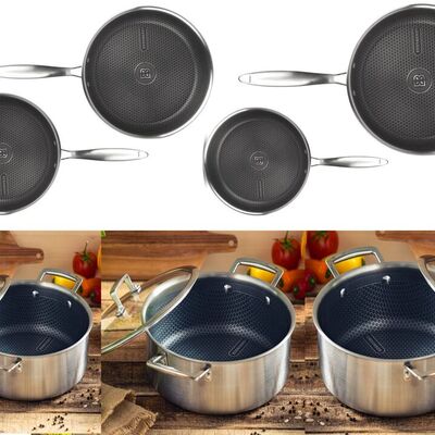 Eksklusive kokkeknive samt pander og herreure *Sendes gratis ved endt auktion*