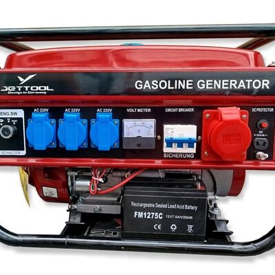 Benzin-generatorer BOXER *Sendes gratis ved endt auktion*