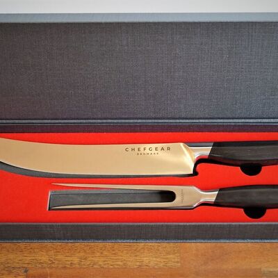 Eksklusive kokkeknive samt pander og herreure *Sendes gratis ved endt auktion*