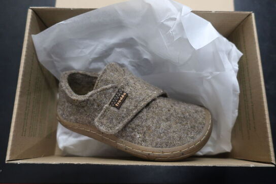Hjemmesko FRODDO Barefoot Wooly Slippers G1700341-2 Beige Str: 22