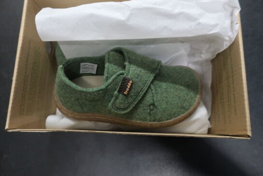 Hjemmesko FRODDO Barefoot Wooly Slippers G1700341-5 Green Str: 23