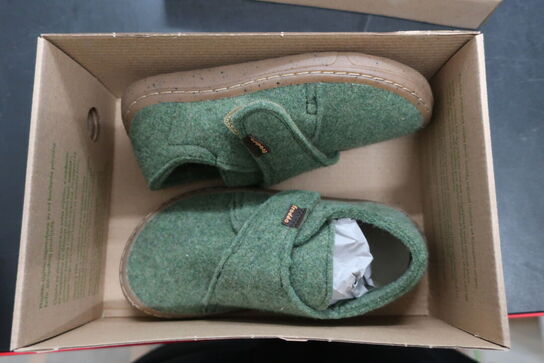 Hjemmesko FRODDO Barefoot Wooly Slippers G1700341-5 Green Str: 27