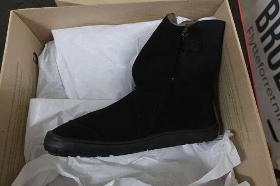 Støvler FRODDO Barefoot Tex Suede G3160207-4 Black Str: 38