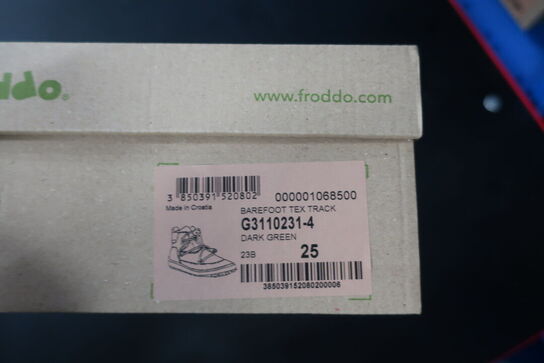 Støvler FRODDO Barefoot Tex Track G3110231-4 Dark Green Str: 25