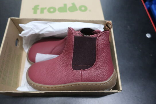 Støvler FRODDO Barefoot Chelys G3160206-4 Bordeaux Str: 26