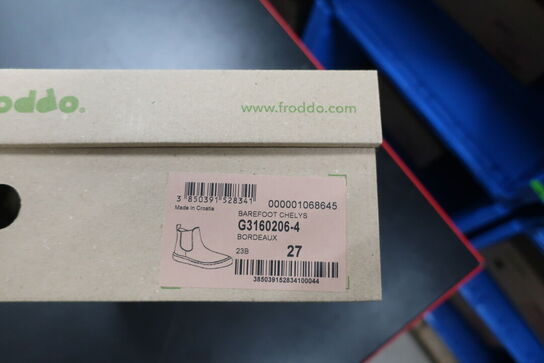 Støvler FRODDO Barefoot Chelys G3160206-4 Bordeaux Str: 27