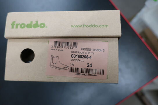 Støvler FRODDO Barefoot Chelys G3160206-4 Bordeaux Str: 24