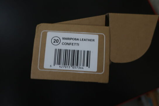 Hjemmesko TIKKI Mariposa Leather Confetti Str: 20