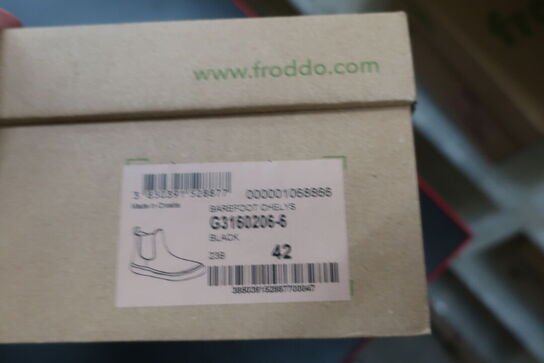 Støvler FRODDO Barefoot Chelys G3160206-6 Black Str: 42