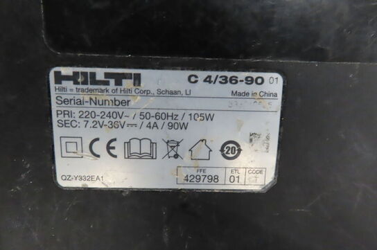 5 Stk. Akku-værktøj HILTI samt Fugepistol HILTI