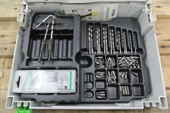 Kasse med bor og bits FESTOOL