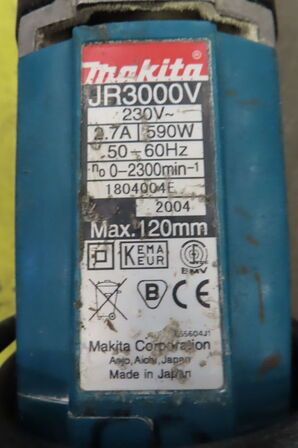 Bajonetsav MAKITA JR3000V