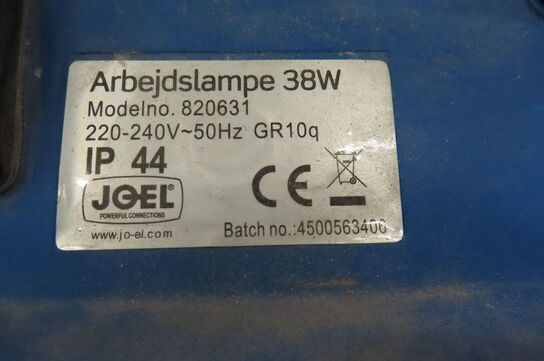4 stk. Arbejdslamper JO-EL