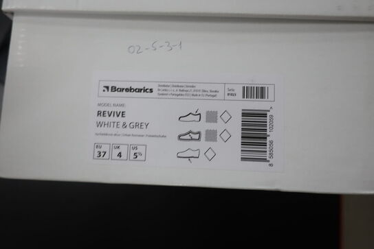 Sko BAREBARICS Revive White & Grey Str: 37