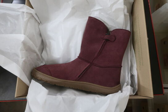 Støvler FRODDO Barefoot Tex Suede G3160207-1 Bordeaux Str: 38