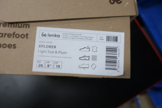 Sko BE LENKA Xplorer Light Teal & Plum Str: 26