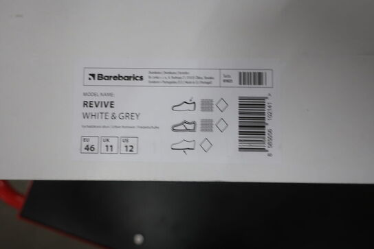 Sko BAREBARICS Revive White & Grey Str: 46