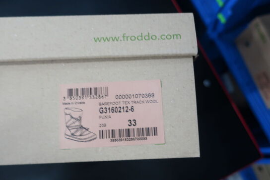 Støvler FRODDO Barefoot Tex Track Wool G3160212-6 Fuxia Str: 33