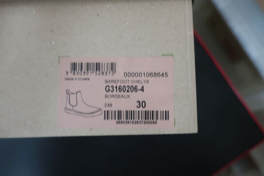 Støvler FRODDO Barefoot Chelys G3160206-4 Brodeaux Str: 30