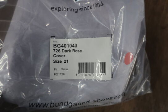 Gummistøvler BUNDGAARD BG401040 726 Dark Rose Cover, Str: 21