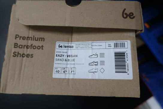 Sko BE LENKA Eazy - Vegan Sand & Blue Str: 40