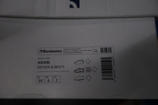 Sko BAREBARICS Axiom Brown & White Str: 39