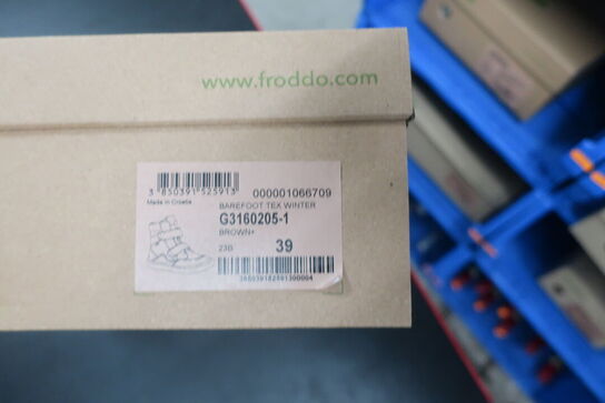 Støvler FRODDO Barefoot Tex Winter G3160205-1 Brown+ Str: 39
