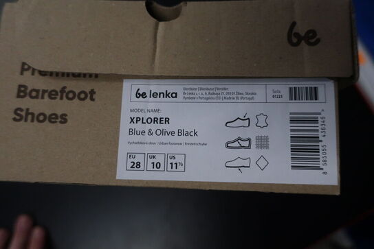 Sko BE LENKA Xplorer Blue & Olive Black Str: 28
