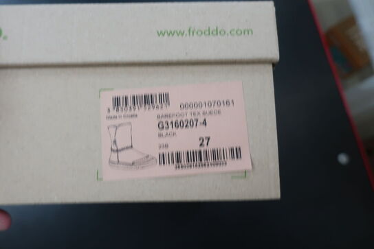 Støvler FRODDO Barefoot Tex Suede G3160207-4 Black Str: 27
