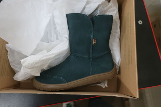 Støvler FRODDO Barefoot Tex Suede G3160207-5 Petroleum Str: 31