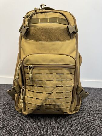 2 stk. Rygsæk 40L Vandafvisende - taktisk gear 2 - champagne