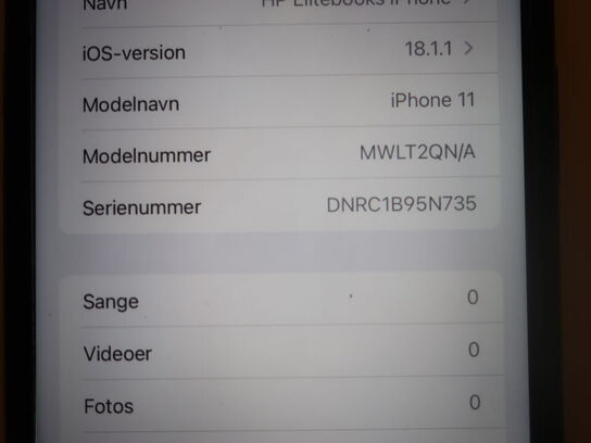 Smartphone iPhone 11 64 GB
