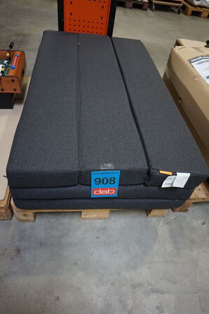Sleepy foldemadras og sofa 240x140x10 cm Antracit 