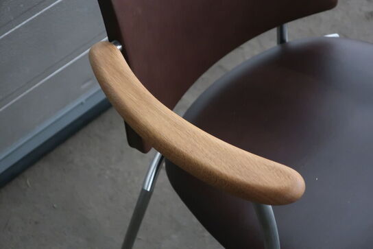 Spisebord NAVER COLLECTION "Oval Table" GM 3942 samt 4 stk. stole NAVER COLLECTION "Panther" GM 4116