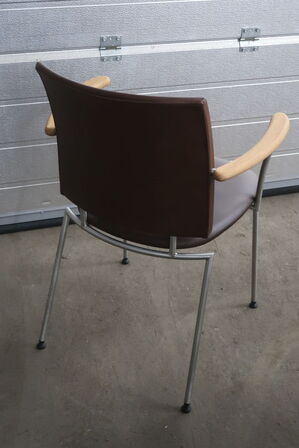 Spisebord NAVER COLLECTION "Oval Table" GM 3942 samt 4 stk. stole NAVER COLLECTION "Panther" GM 4116