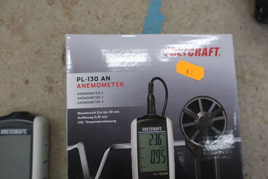 Anemometer VOLTCRAFT PL-130AN