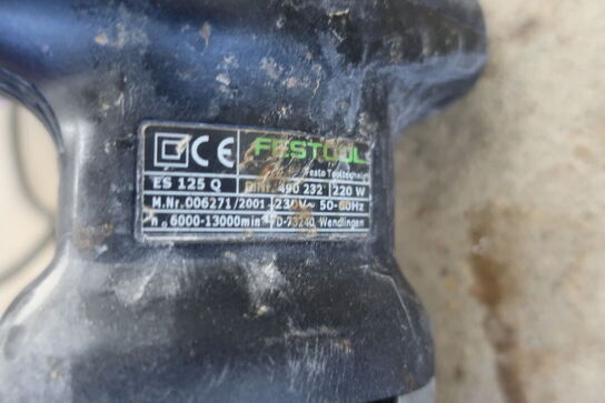 Excentersliber ETS 125 EQ