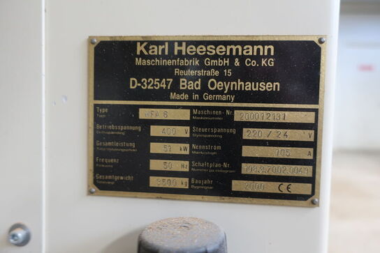 Båndsliber HEESEMANN MFA 6