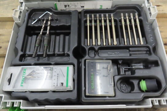 Kasse med bor og bits FESTOOL