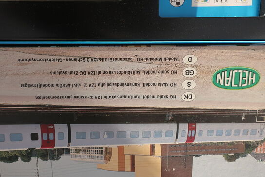 3 stk. Modeltogvogne