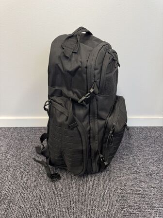 Rygsæk 40L Vandafvisende - taktisk gear 2 - sort